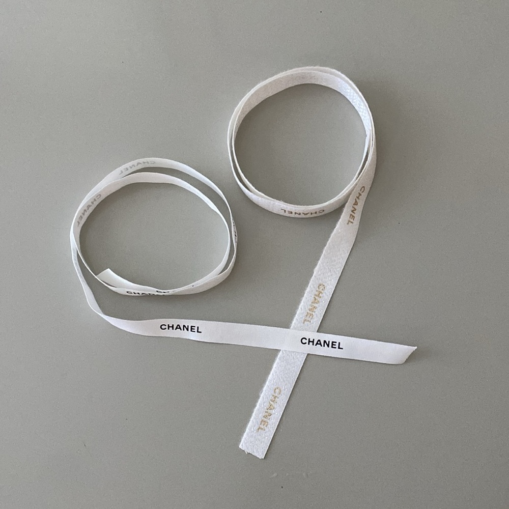 Chanel Ribbon (black/white+ gold/white)
